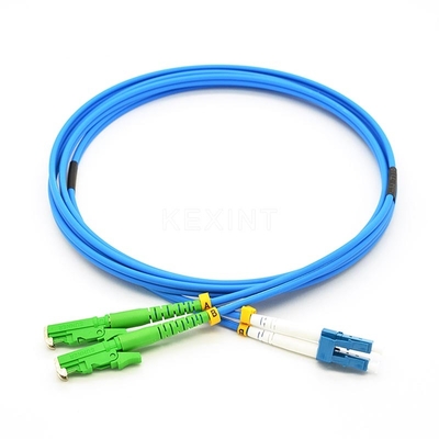 KEXINT E2000 APC zum Faser-Flecken-Kabel-Duplexmonomode- LC UPC gepanzertes/in mehreren Betriebsarten