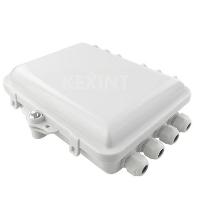 KEXINT KXT-16A FTTH Glasfaser-Verteilerkasten 12 16 Adern Outdoor IP65 Wasserdicht Weiß