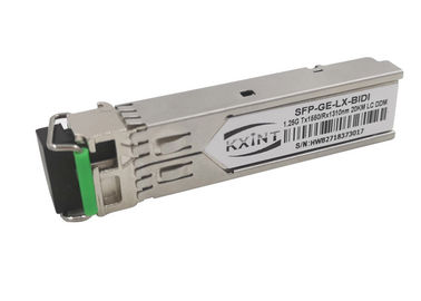 Gigabit Ethernet-Faser Optik-Transceiver 1,25 SFP-Modul LC SX 1 Paar-Los 20km T1550 R1310nm