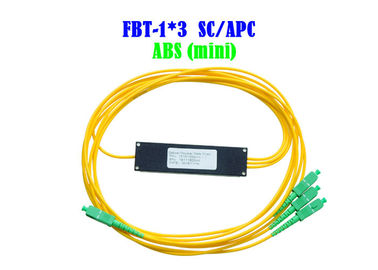 Kleine Netz optische ABS Verbindungsstück Sc APC Faser Verdrahtungshandbuchs 1×3 hohe Zuverlässigkeit