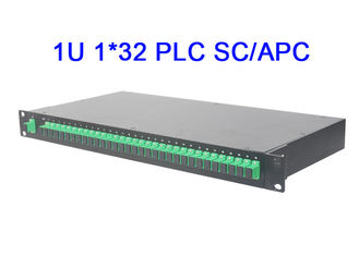 Faser 1U 1x32 optische niedrige Einfügungsdämpfung PLC-Teiler-Modul-Gestell-Berg-Digital