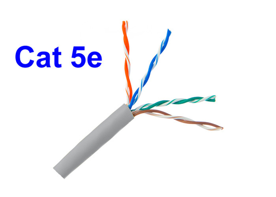 Netz-Kupfer-Lan Cable Conductor 24 Cat5E UTP Umweltschutz AWG-Lehre 0.505mm
