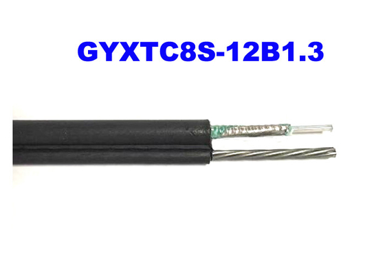 GYXTC8S 12G652D selbsttragende Erial Optikstruktur des Faser-gepanzerte Kabel-OS2 der Installations-8 im Freien