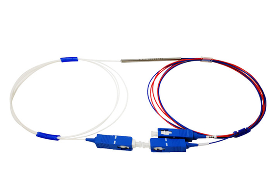 CATV-Netz fixierte optischer Koppler 1×2 Verdrahtungshandbuchs FBT 10/90 sich verjüngende Teiler-Bündel