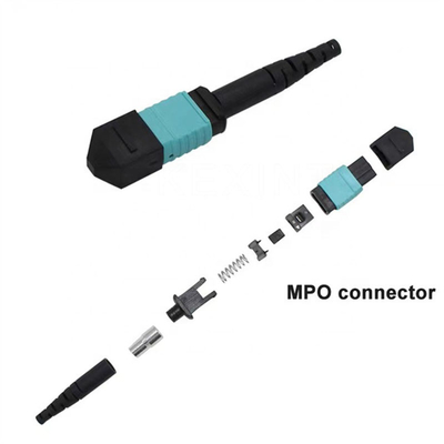 Faser-Optikverbindungsstücke Iecs 60874-7 Mpo Verbindungskabel Inspektion Millimeter OM3 OM4 MTP MPO