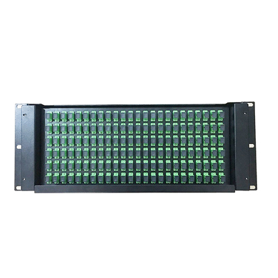 Faser-Optikschalttafel Sc APC FTTX Odf 4U 144C Faser-Schalttafel im Freien