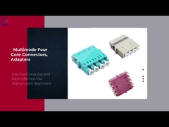 Ausgezeichnetes des Leistungs-Faser-Optikadapter-4 System-Blau Kern LC-Kommunikations-FTTH