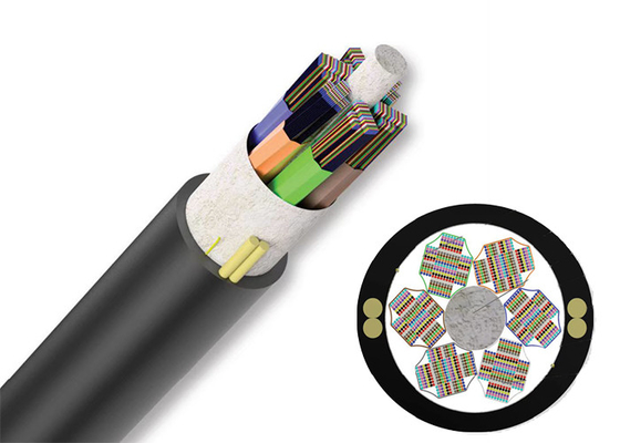 Nicht metallische Optikkerne GYFDTZY Corning der Band-Faser-gepanzerte elektrischen Leitungs-864