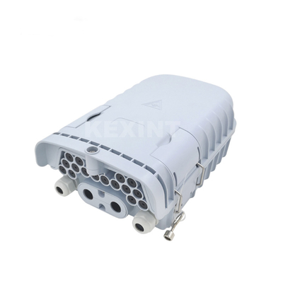 KEXINT KXT-B-16G PLC Grey Fiber Optic Distribution Box 16 Ports IP65 im Freien für FTTH