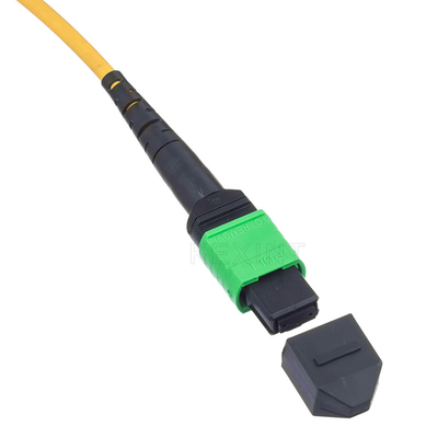 8 Kern-Faser-optisches Verbindungskabel MPO MTP LC-zum Duplexausbruch-Kabel