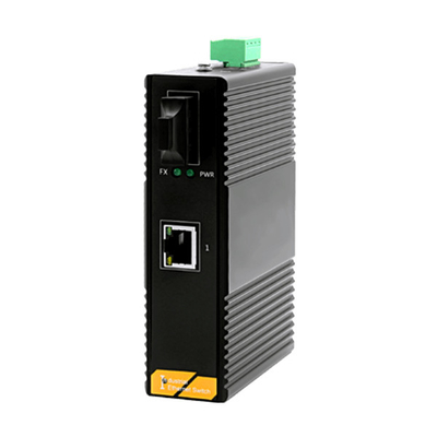 KEXINT Gigabit 1 optischer Anschluss 4 elektrischer Anschluss Industrie (POE) Transceiver Medienwandler