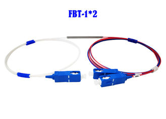 Koppler-Faser FBT 1×2 optisches Verbindungsstück 1310 Verdrahtungshandbuch-Mini-0,9 50/50 Sc APC 1490 1550