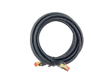 Kupfer-Lan Cables 0.565mm SFTP CAT6A RJ45 50u Netz Jumpe 1000N des Cu-Material-5m